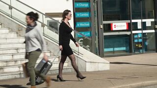 Kyara, a pretty Corsican nurse, wanted three guys!