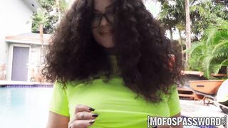 Massive ebony Remy Woods craves prick even with people around them