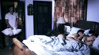 Horny step dad fucks lesbian stepdaughters big ass Latin teen Girlfriend