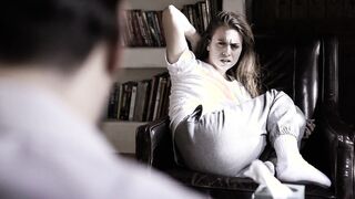 Perv psychiatrist fucks a sick young babe