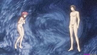 Girl gets Double penetration enjoying a good doggystyle - Uncensored Hentai