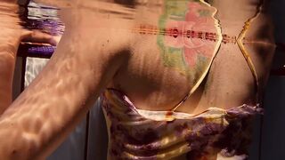 Sexy babe Lera swims nude for you guys