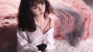 Realistic Life Size Big Butt Big Breasted Blonde Sex Doll Miisoo Doll