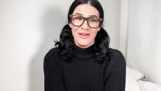 T-GIRL ANGELS Satisfying tgirl jerking off with booty plug