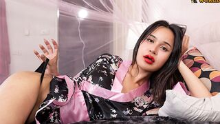 FRANKSTGIRLWORLD - Assfucking masturbation & hard prick of hot Thai brunette