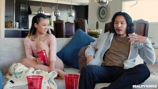 Lulu Chu can't get enough of her Boyfriend's hard cock