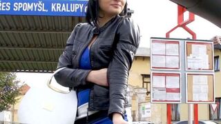 Charming teen fuck a stranger's prick