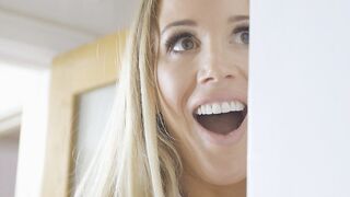 Rebecca More hops onto her Stepson's prick