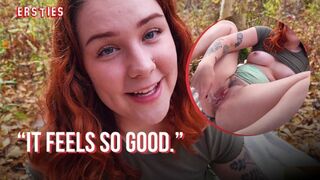 Ersties - Charming American Chick Autumn Finds A Quiet Place To Masturbate Outdoors