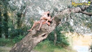 Interracial Public Sex in the Park ft. Ms. DiCaprio!