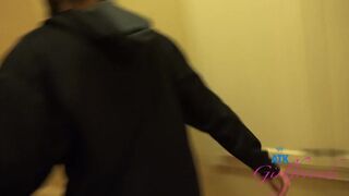 Aubry Babcock has that muff licked on the table before taking serving of dick