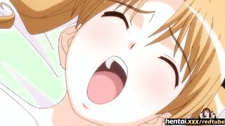 Spying on his Stepsis Leads to Mutual Masturbation & Fucking - Hentai