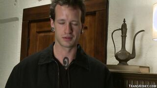 Big black dick Transgender anal fucks white man