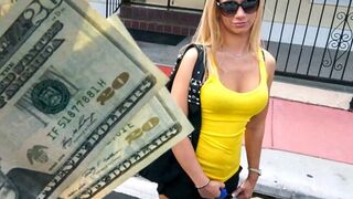 Adorable Blondie Gets misleaded on the Bus