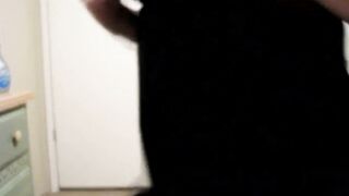 Horny petite teen strips