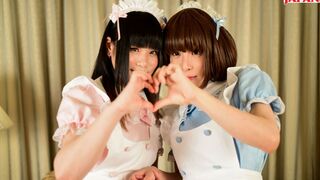 TGIRLJAPAN - Two Cutie Maid Screwed For Fun & Pleasure