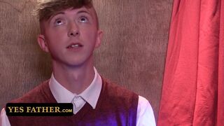 Adorable Boy Confess His Sins To Young Stud & Gets Forgiven After Passionate Sex