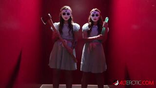 Ghost Twins banged by an even Creepier Chap!