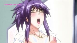 Buxxom HENTAI Goddess Dominates With Big Breasts & Horny Erotic Temptations