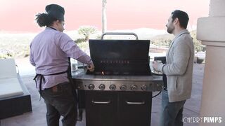 Big Tits Blonde MILF Babe Cucked Her Hubby & Gets Banged Doggystyle