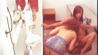 Horny lesbian girls licking each other out