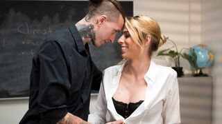 Open minded professor fucks the school principal