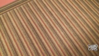 Blonde Teen Midwesterner Creampied Doggystyle