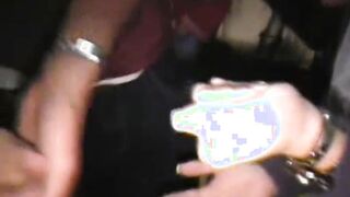 Doggystyled dorm teen bends over deep