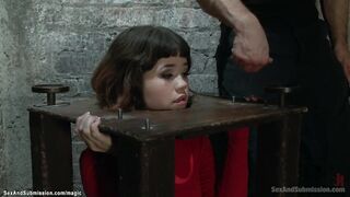 Petite Asian hoe ass pumping bdsm pounded