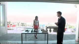 Hollywood producer fucks bound beautiful babe