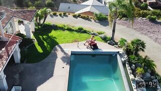 Long Legged Teen taken to Outdoors Pound Town