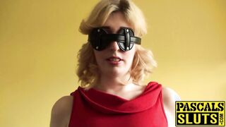 Blonde Jessica Jensen is submissive whore who loves big cocks