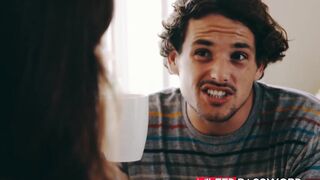 My big dick expelled sexy cum after beautiful MILF Syren De Mer fucks me wild