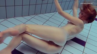 Tiny butt in a dress called Nastya