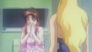 Anime TS gets sucked