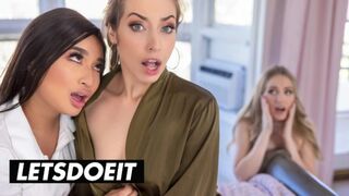 Naughty Step Sis Seduces Cheating Wifey - A CHICK KNOWS