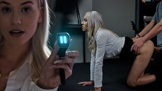 Charlie Dean freezes hot doc & fuck her dripping wet beaver until huge cumshot