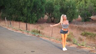 Oh my, I ravaged a bigtits TS hitchhiker