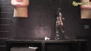 Latin Twerker Molly Gets Her Cunt Ravaged By A Huge Dick