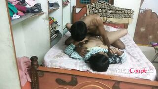 muff fucking action of telugu aunty in bedroom & on floor