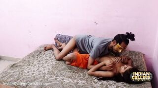 Adorable 18 Years Indian Slim Skinny GF Lets Me Cum Inside Her Tight Twat