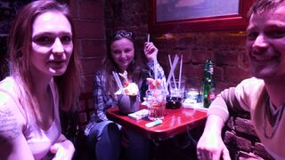 Foursome Fuck in Czech Streets !!