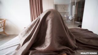 Sexy redhead longs for attention & she gets it by a huge cock in POV