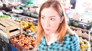 Lusty Redhead Colombian With Braces Gets Her Snatch