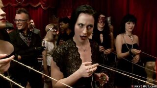 BDSM groupsex party & horny slaves