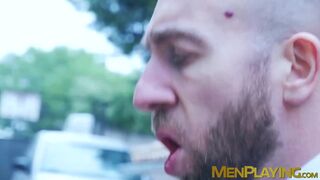 Had to pull over to jerk off & this stranger helped out