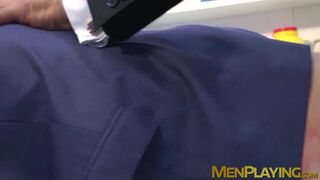 Businessman Jean Franko sucked off before hardcore pounding