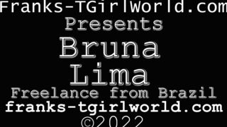 FRANK'S TGIRL WORLD: Bruna Lima's Huge Dick!