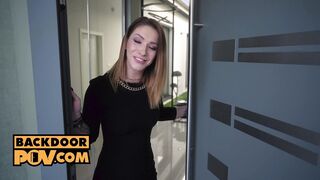 POV - Neighborhood mommy Sata Jones in fuck threesome