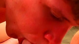 Army twink jerking off & getting screwed in the butt